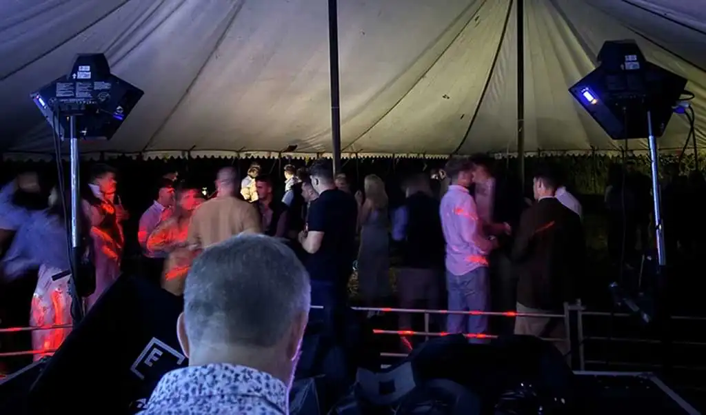Izzy&amp;#39;s frieds dancing at her 18th birthday party