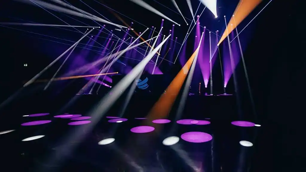 Professional lighting setup